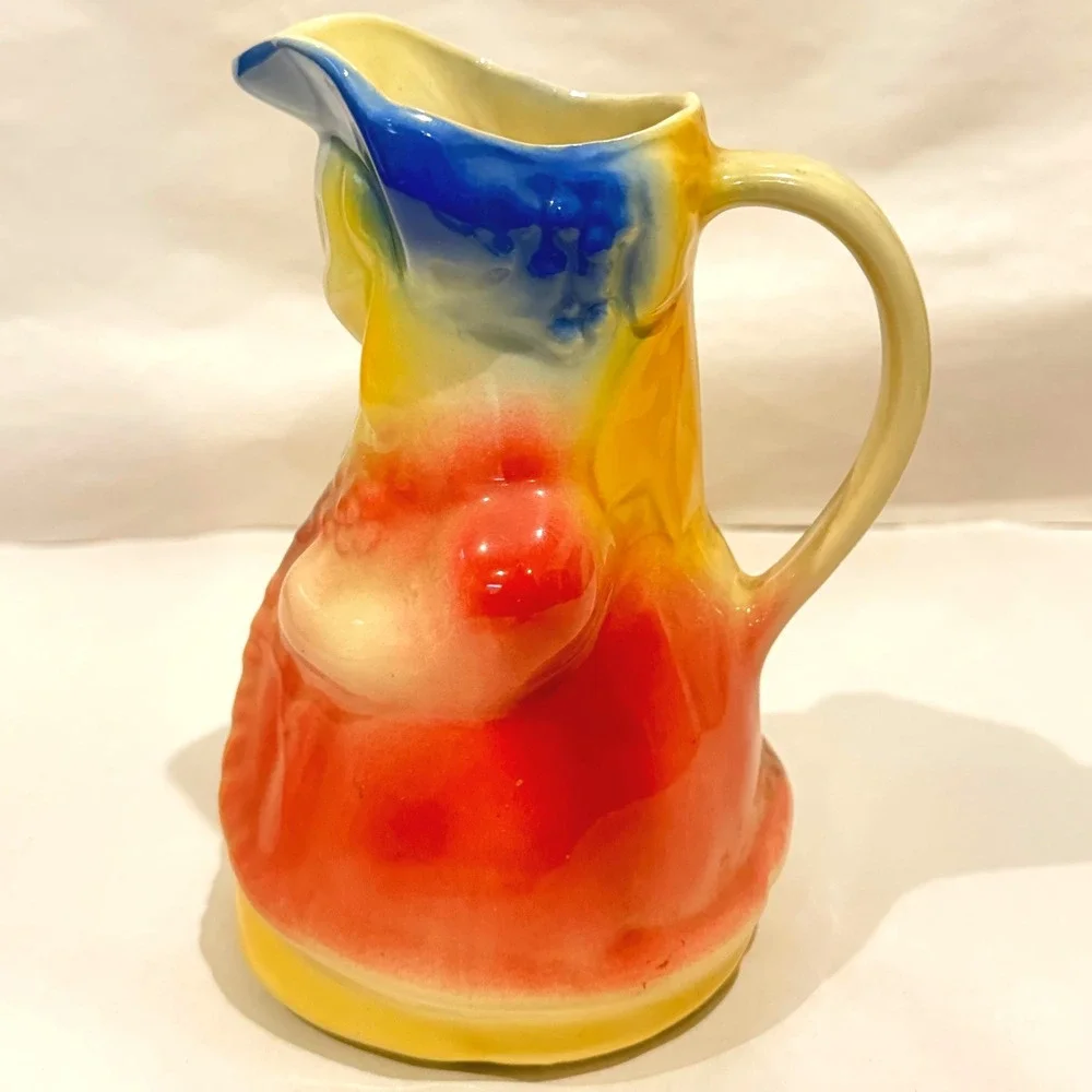Shawnee Pottery 1940s Little Bo Peep Figural Pitcher Creamer USA Shape 47